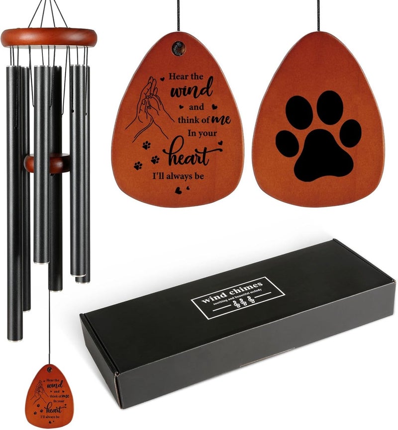 SteadStyle Pet Memorial Gifts for Dogs, Dog Memorial, Pet Memorial Wind Chime, Loss of a Dog Sympathy Gift, in Memory of Dogs Cats Gifts,Remembrance Bereavement Gift 36 in - Image 1